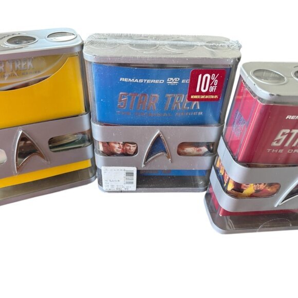 Star Trek: The Original Series Remastered DVD collection - Picture 1 of 3